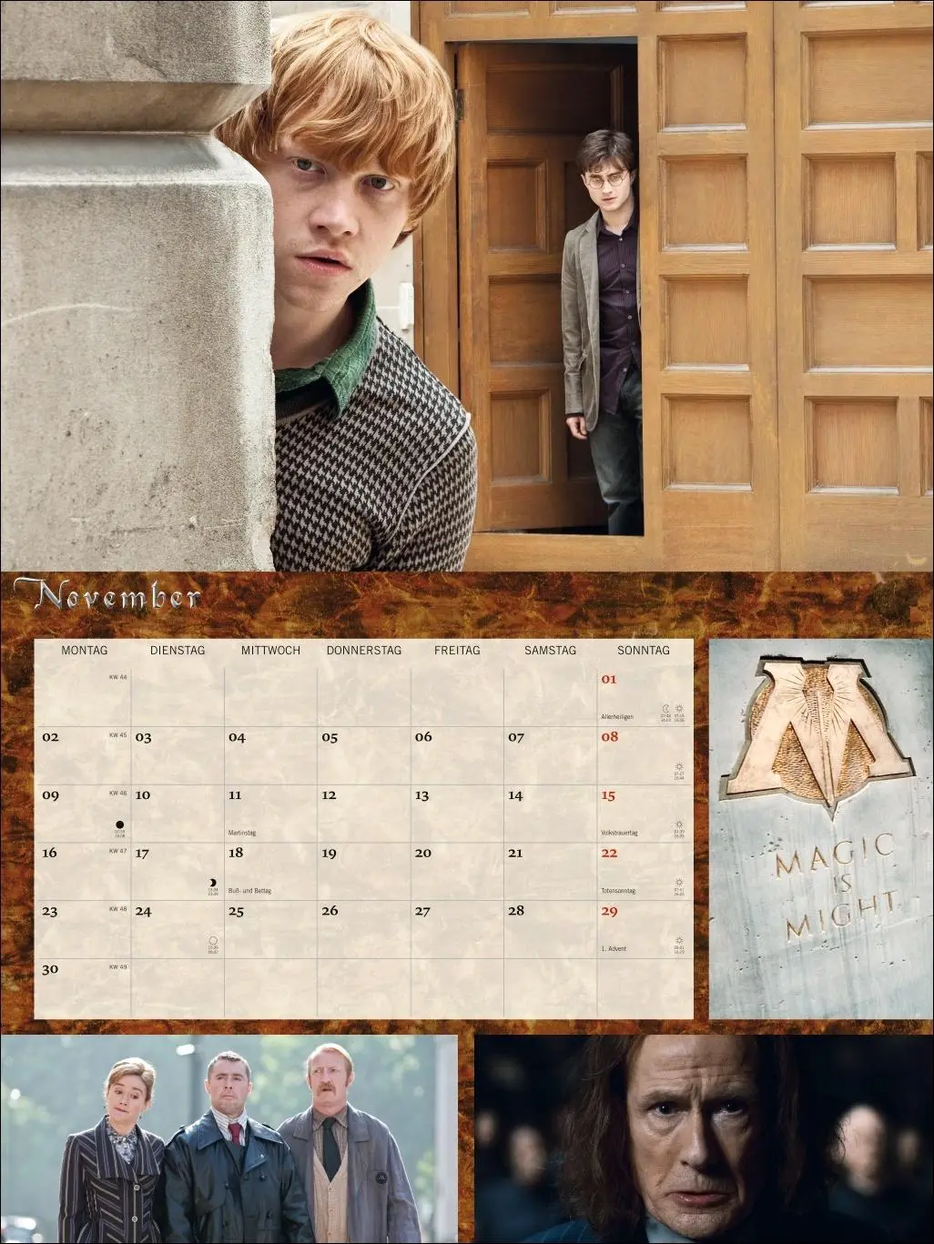 Bild: 9783756410071 | Harry Potter Broschur XL Kalender 2026 | Heye | Kalender | 28 S.