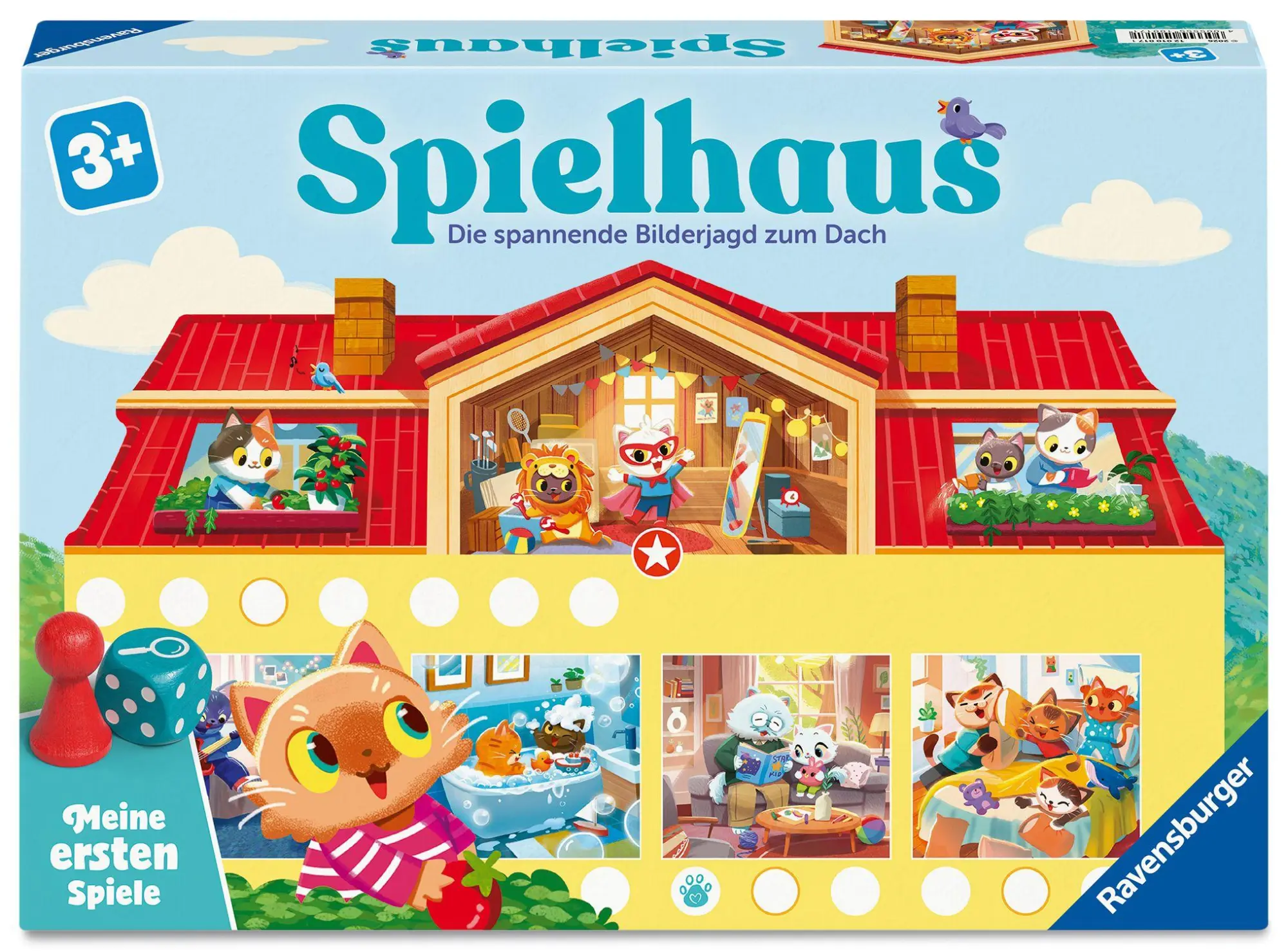 Cover: 4005555100171 | Spielhaus - Kinderspiel ab 3 Jahre | Die spannende Bilderjagd zum Dach