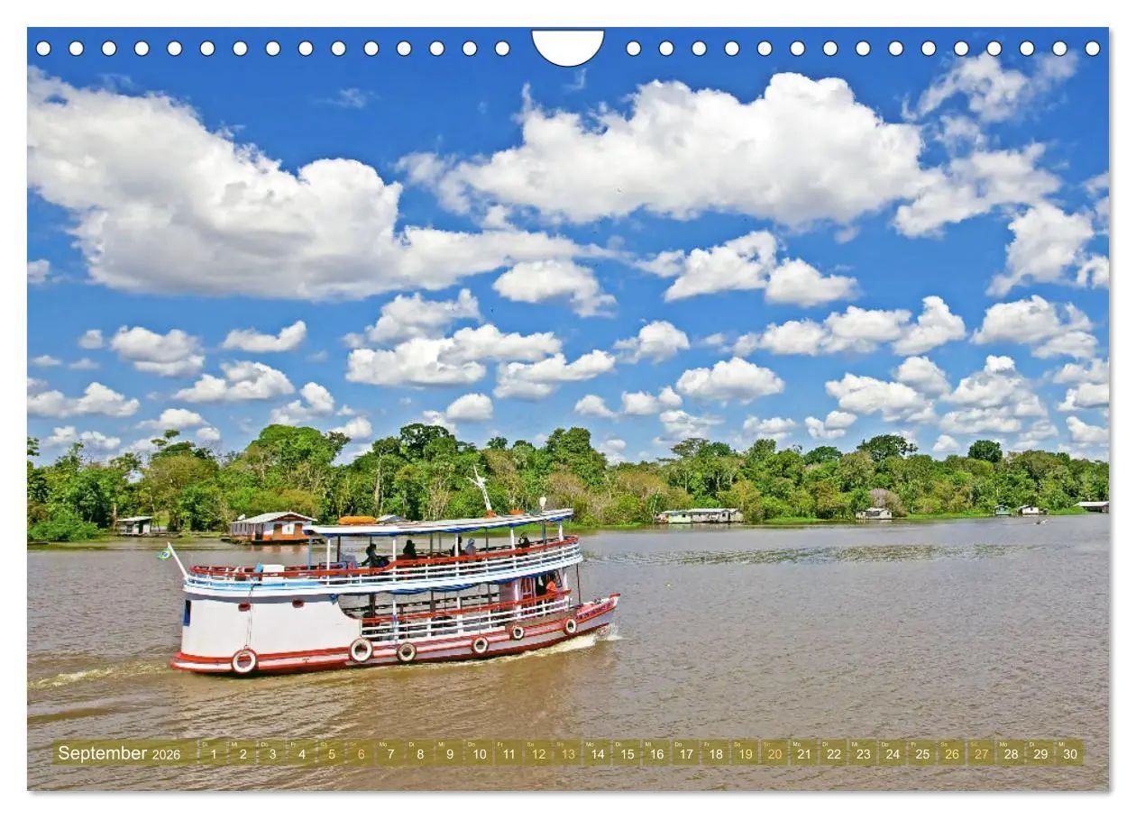 Bild: 9783457280171 | Der Amazonas: von den Anden zum Atlantik (Wandkalender 2026 DIN A4...