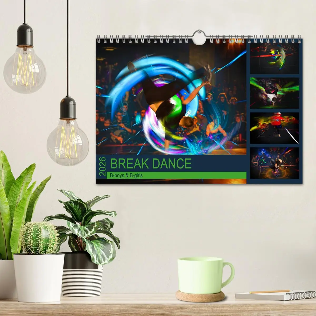 Bild: 9783457970171 | Break Dance B-boys &amp; B-girls (Wandkalender 2026 DIN A4 quer),...