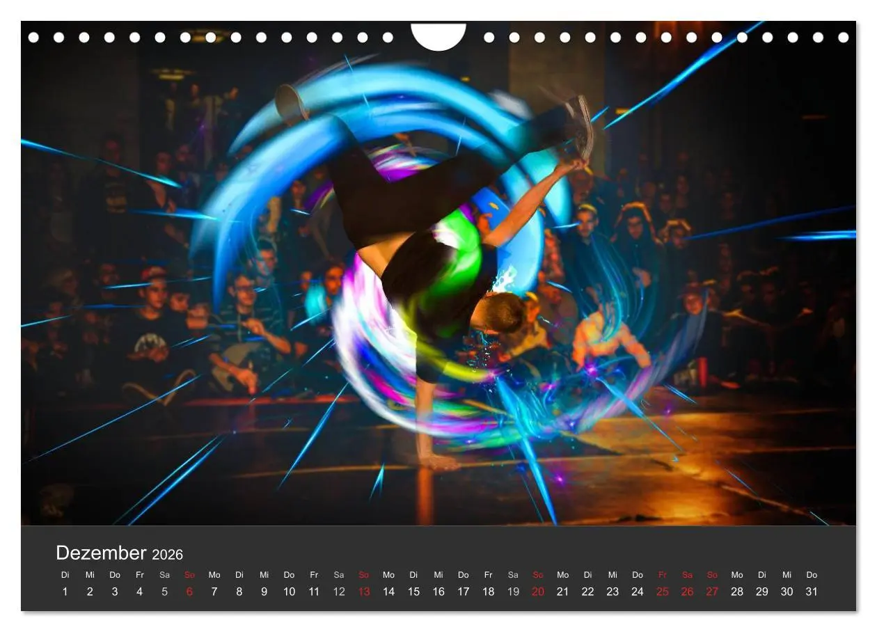 Bild: 9783457970171 | Break Dance B-boys &amp; B-girls (Wandkalender 2026 DIN A4 quer),...
