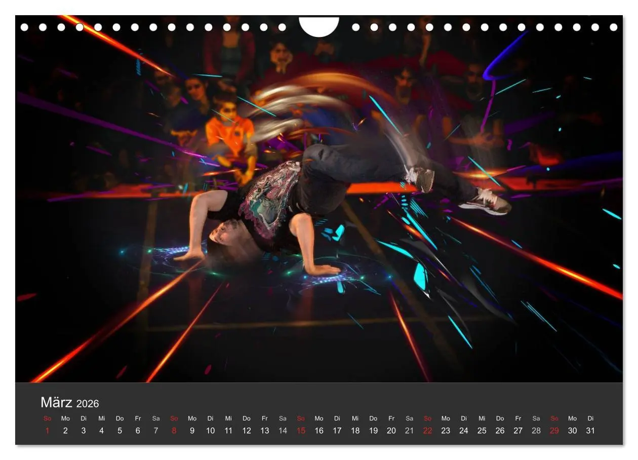 Bild: 9783457970171 | Break Dance B-boys &amp; B-girls (Wandkalender 2026 DIN A4 quer),...