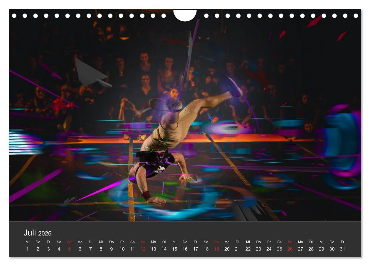 Bild: 9783457970171 | Break Dance B-boys &amp; B-girls (Wandkalender 2026 DIN A4 quer),...