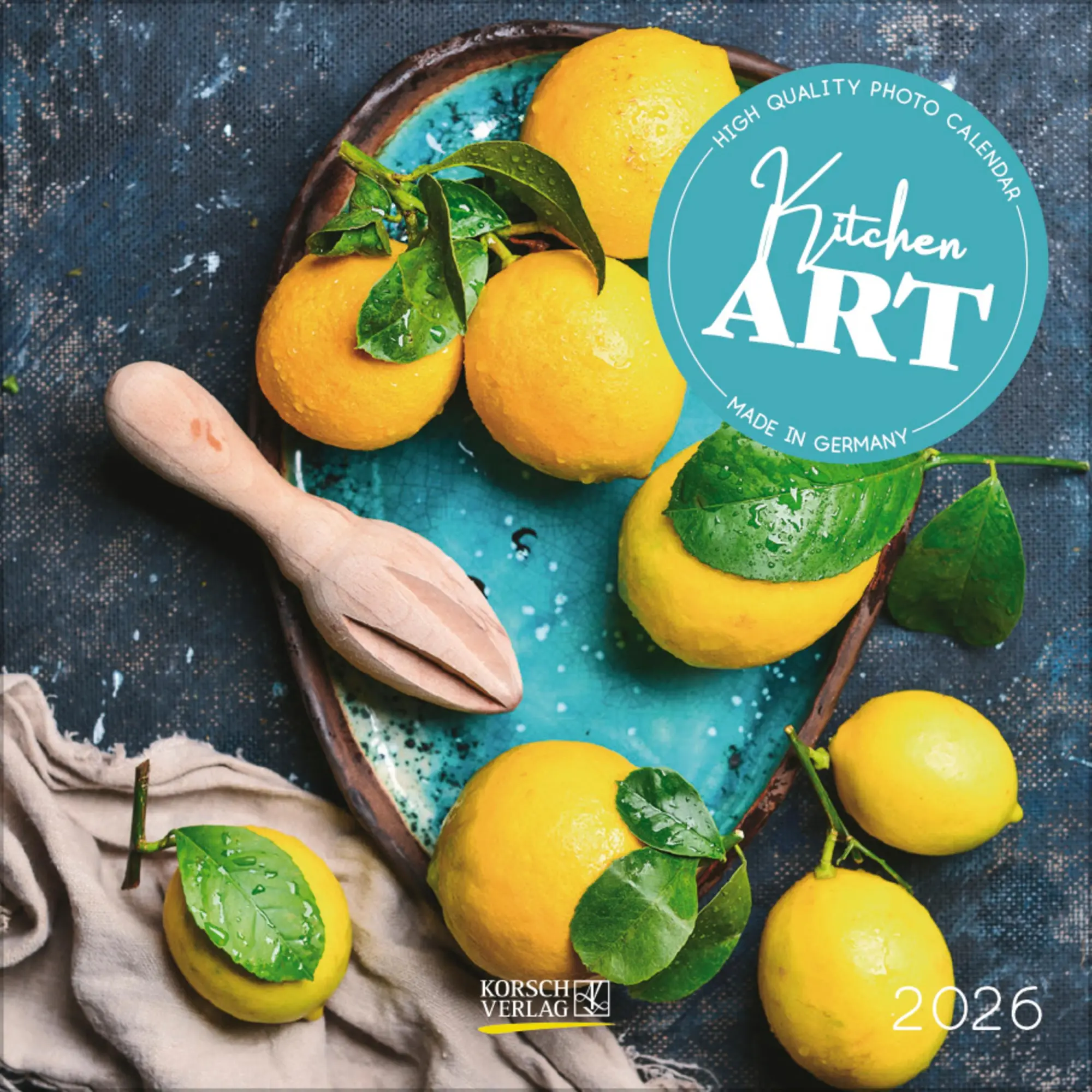 Cover: 9783731890171 | Kitchen Art 2026 | Verlag Korsch | Kalender | 13 S. | Deutsch | 2026