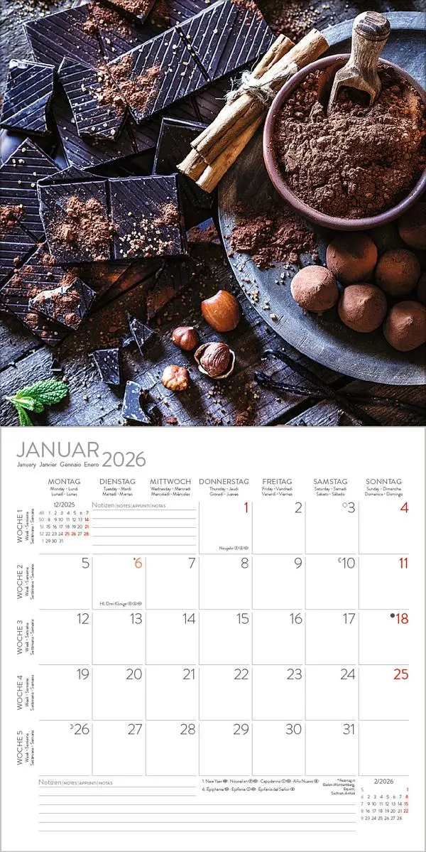 Bild: 9783731890171 | Kitchen Art 2026 | Verlag Korsch | Kalender | 13 S. | Deutsch | 2026