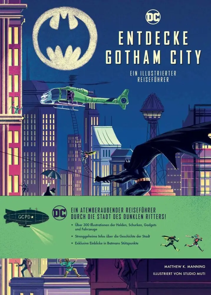 Cover: 9783833240171 | Entdecke Gotham City | Ein illustrierter Reiseführer | Matthew Manning