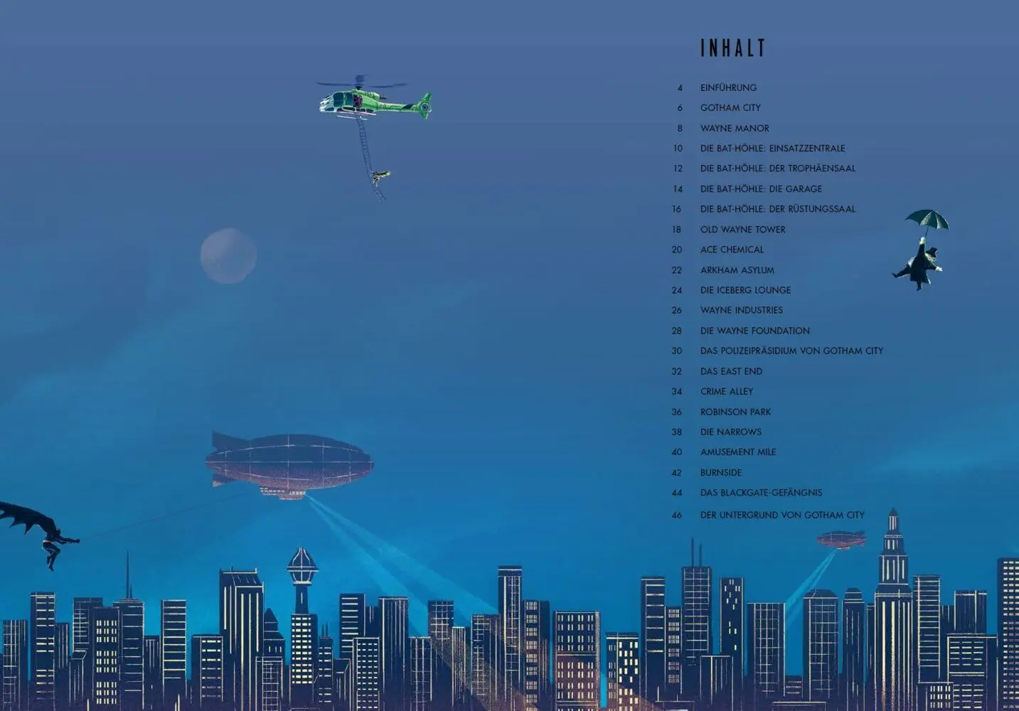 Bild: 9783833240171 | Entdecke Gotham City | Ein illustrierter Reiseführer | Matthew Manning