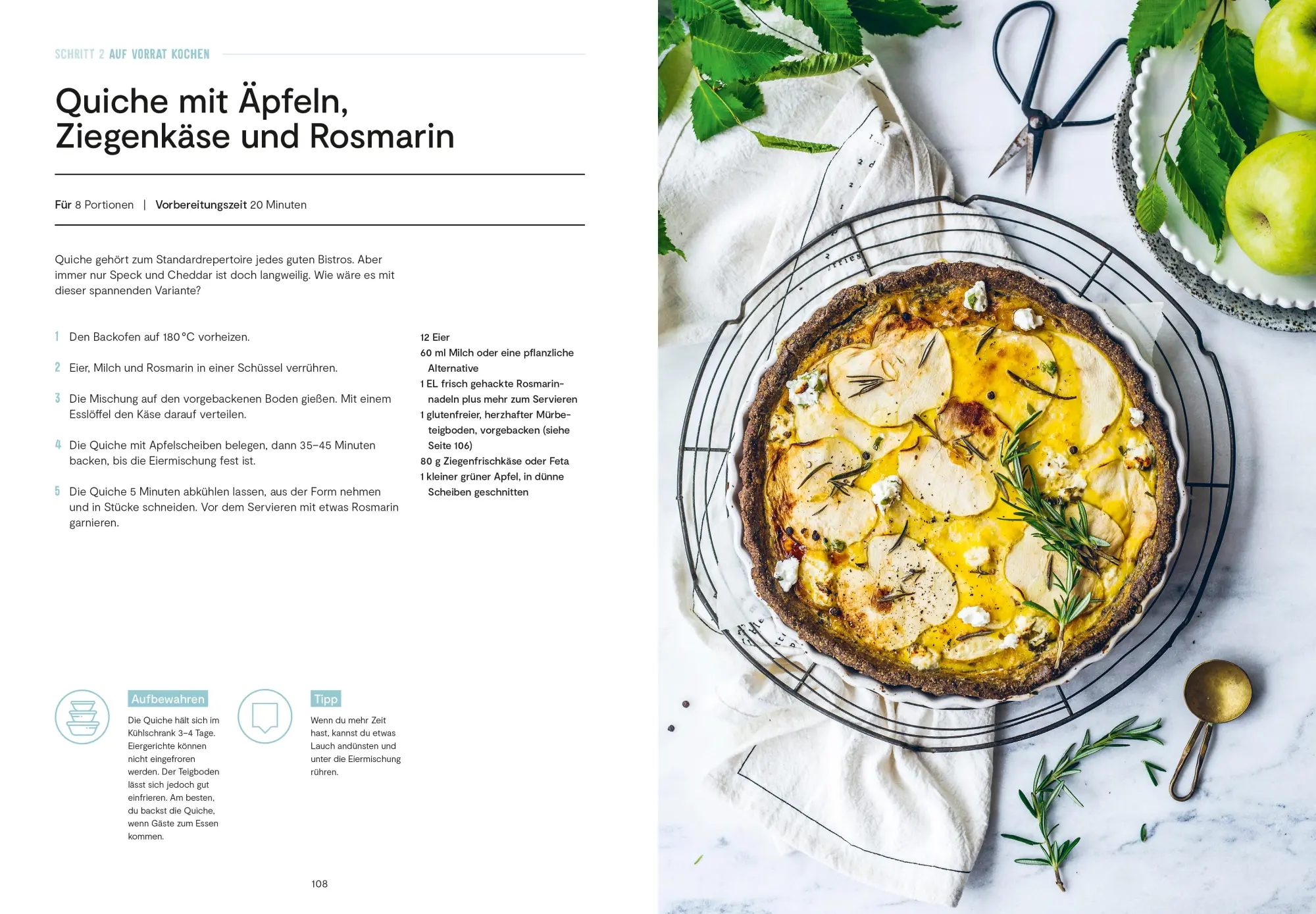 Bild: 9783965840171 | Healthy Meal Prep | 1 x kochen, 5 x natürlich und gesund genießen | ZS