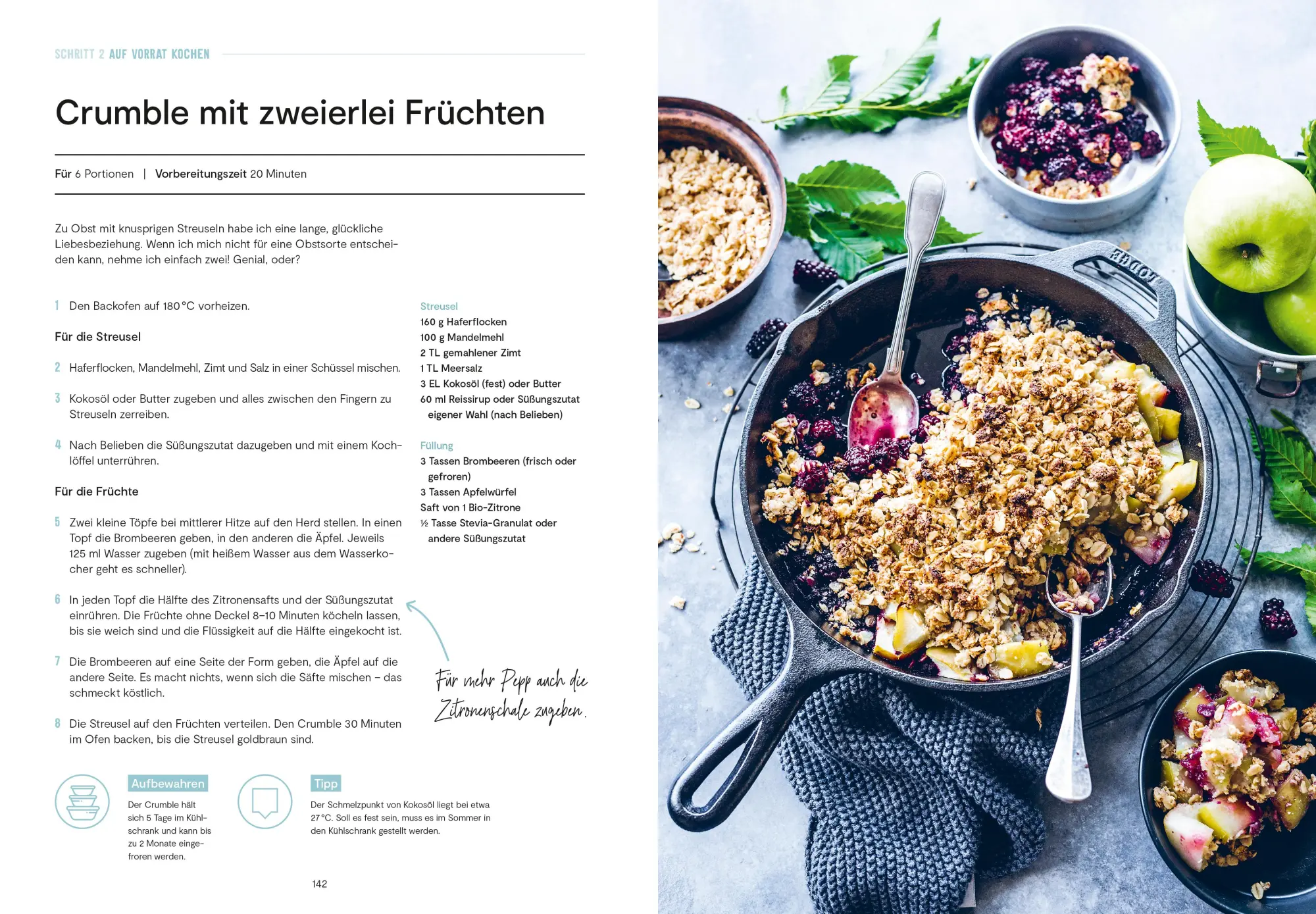 Bild: 9783965840171 | Healthy Meal Prep | 1 x kochen, 5 x natürlich und gesund genießen | ZS