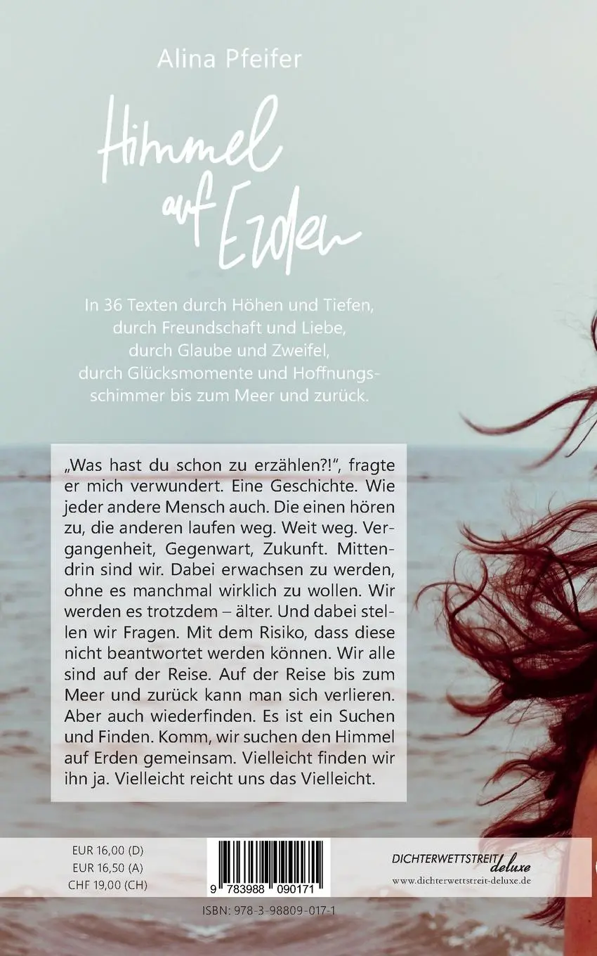 Rückseite: 9783988090171 | Himmel auf Erden | Durch Glaube und Zweifel bis zum Meer und zurück