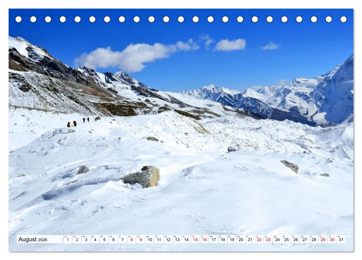 Bild: 9783457410271 | MANASLU HIMAL gewaltige Bergriesen (Tischkalender 2026 DIN A5...