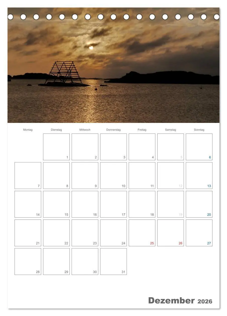 Bild: 9783516430271 | Typisch Schwedisch Bohuslän (Tischkalender 2026 DIN A5 hoch),...