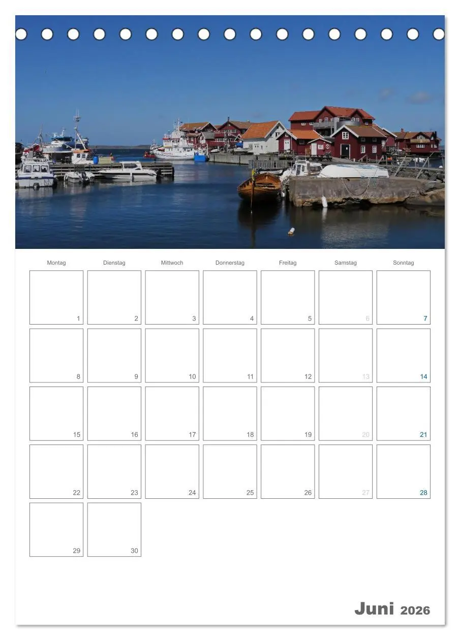 Bild: 9783516430271 | Typisch Schwedisch Bohuslän (Tischkalender 2026 DIN A5 hoch),...