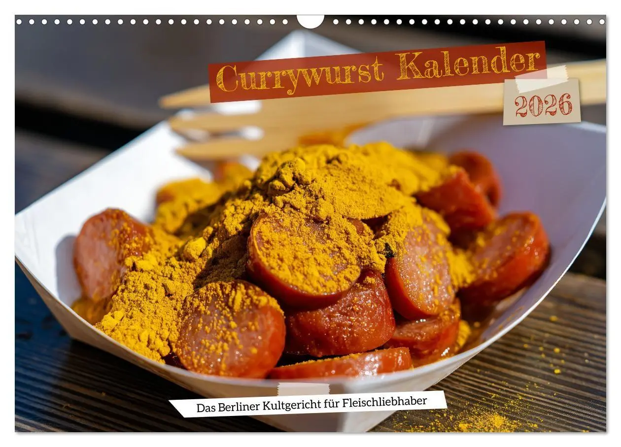 Cover: 9783516670271 | Currywurst Kalender - Das Berliner Kultgericht für Fleischliebhaber...