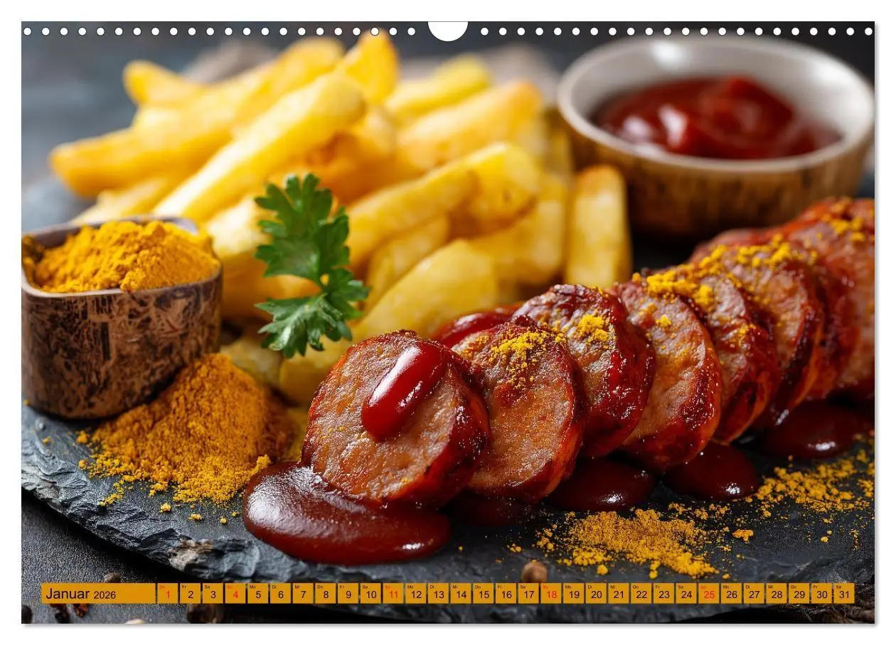 Bild: 9783516670271 | Currywurst Kalender - Das Berliner Kultgericht für Fleischliebhaber...