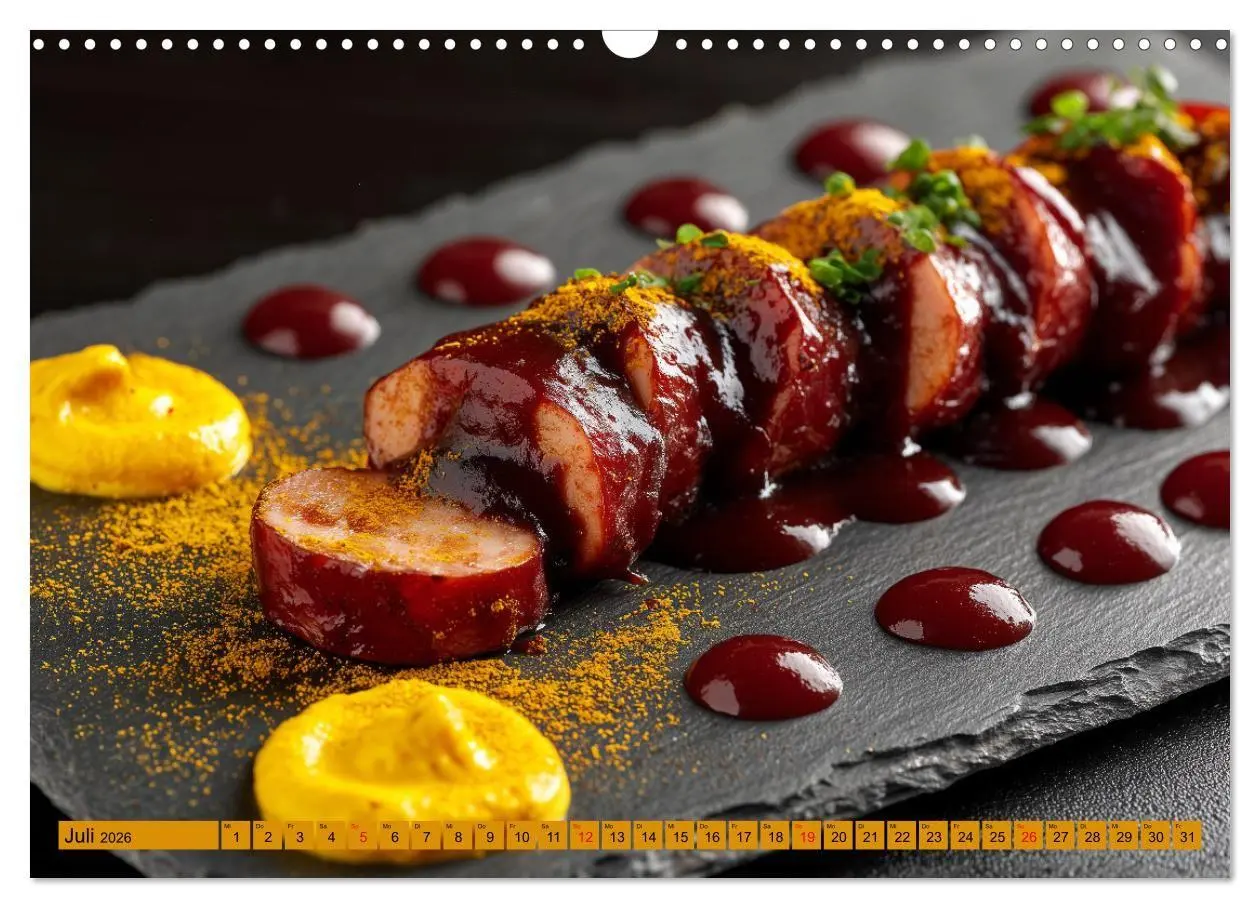 Bild: 9783516670271 | Currywurst Kalender - Das Berliner Kultgericht für Fleischliebhaber...