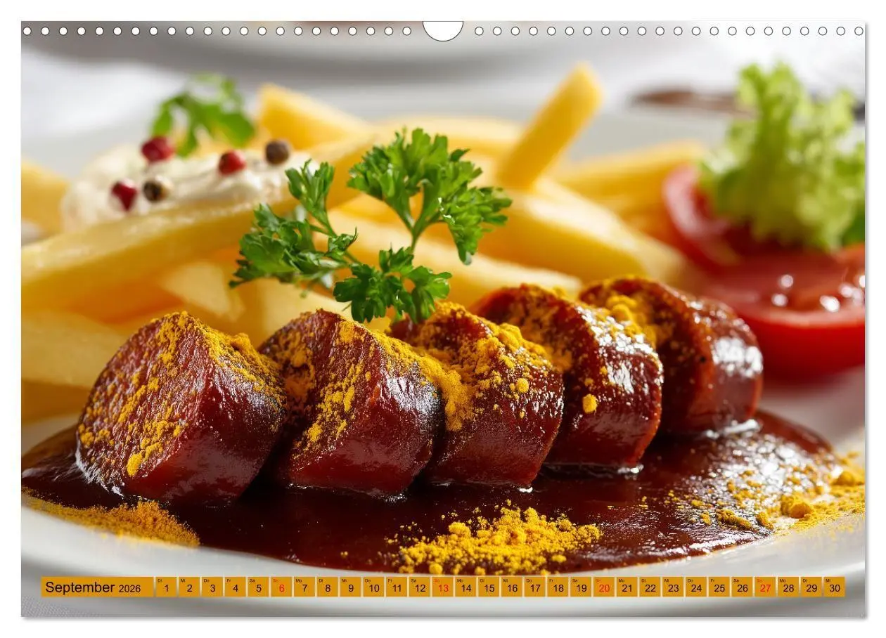 Bild: 9783516670271 | Currywurst Kalender - Das Berliner Kultgericht für Fleischliebhaber...