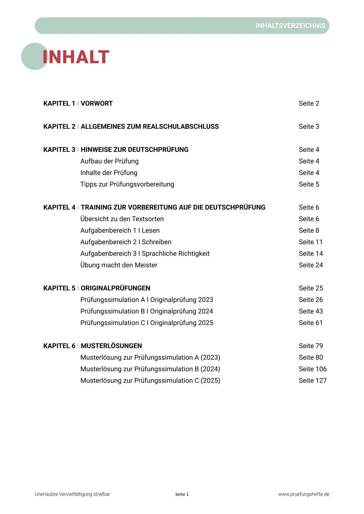 Bild: 9783692040271 | Prüfungsheft &amp; Training - 2026 Deutsch Realschule - Hessen -...