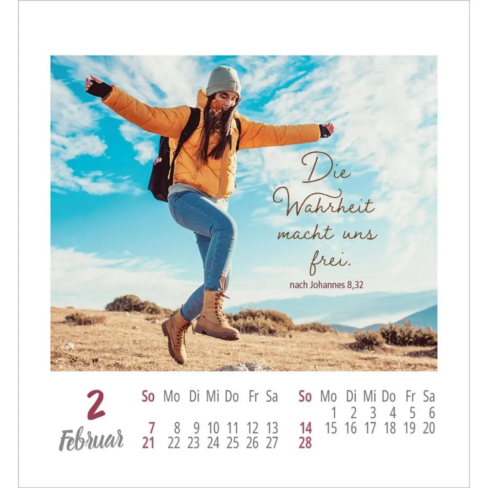 Bild: 9783754890271 | Frei sein &amp; leben 2027 | Aufkleber-Kalender | Kalender | Spiralbindung