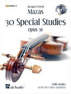 Cover: 9789043130271 | 30 Special Studies Opus 36 | Jacques Féréol Mazas | Buch + CD | 2008