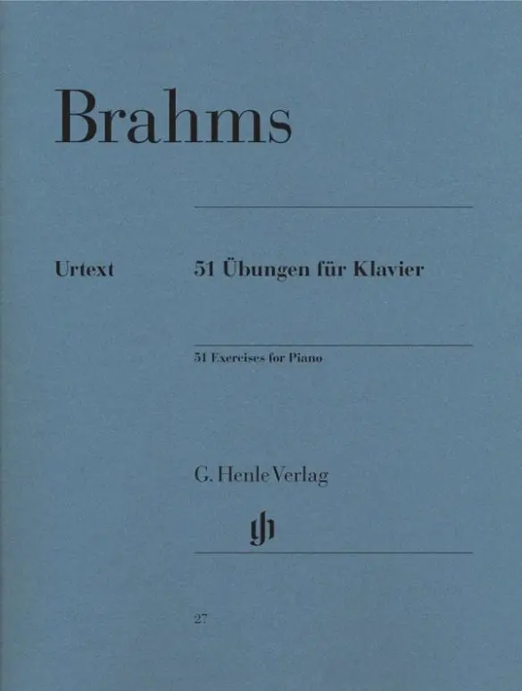 Cover: 9790201800271 | Brahms, Johannes - 51 Übungen für Klavier | Camilla Cai | Taschenbuch