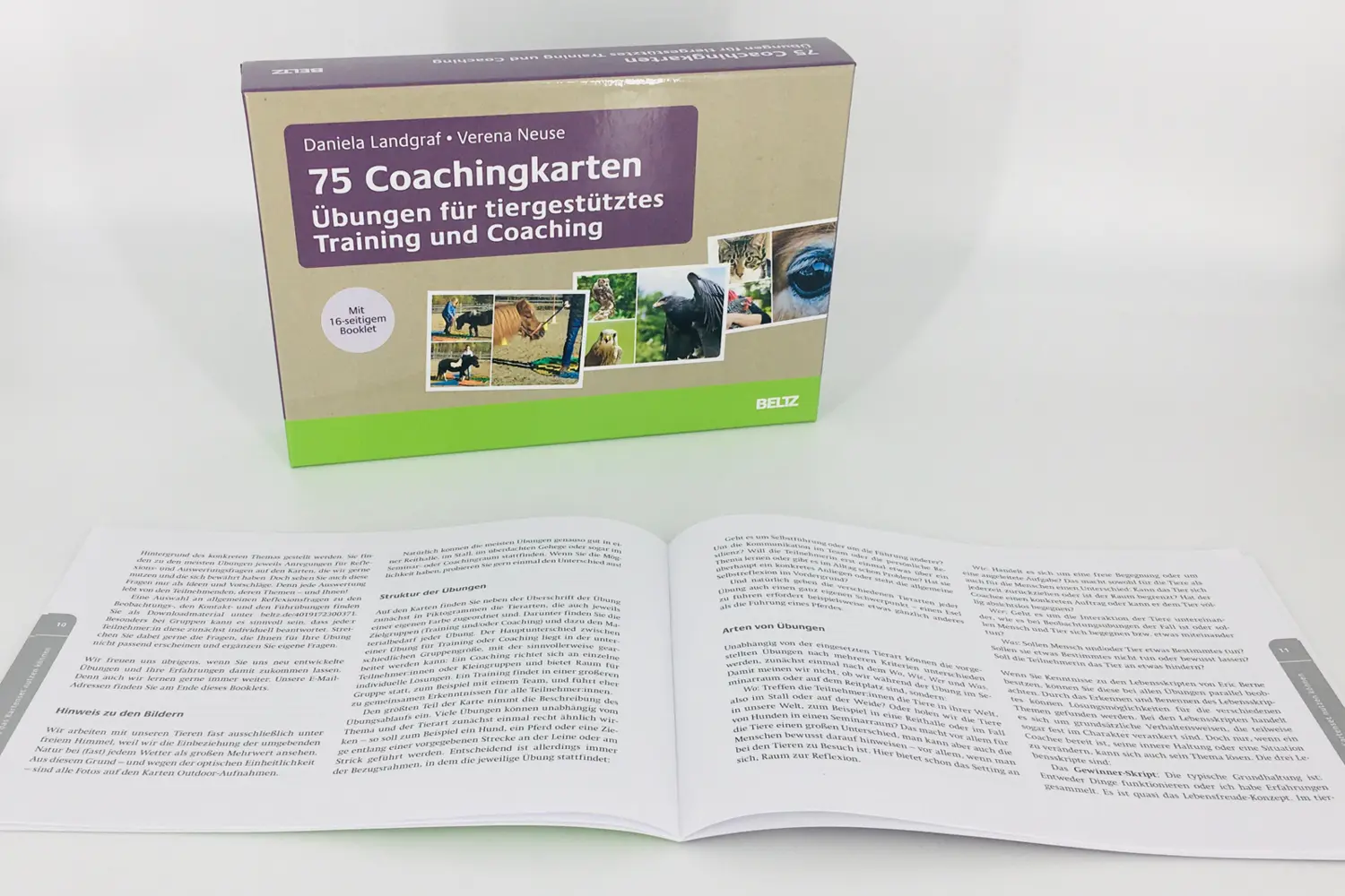 Bild: 4019172300371 | 75 Coachingkarten Übungen für tiergestütztes Training und Coaching