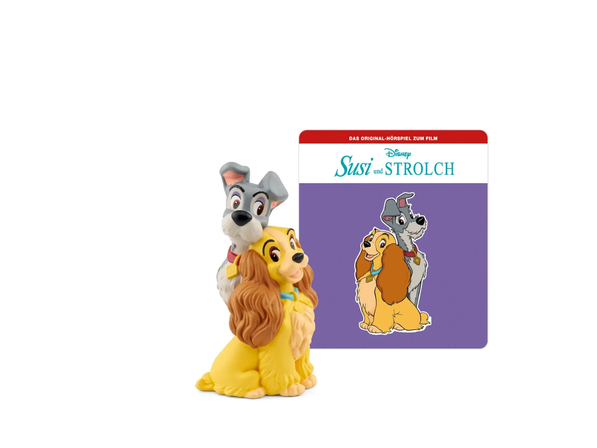 Cover: 4251192140371 | Tonies - Disney: Susi &amp; Strolch | Hörfigur | 11000282 | deutsch | 2024