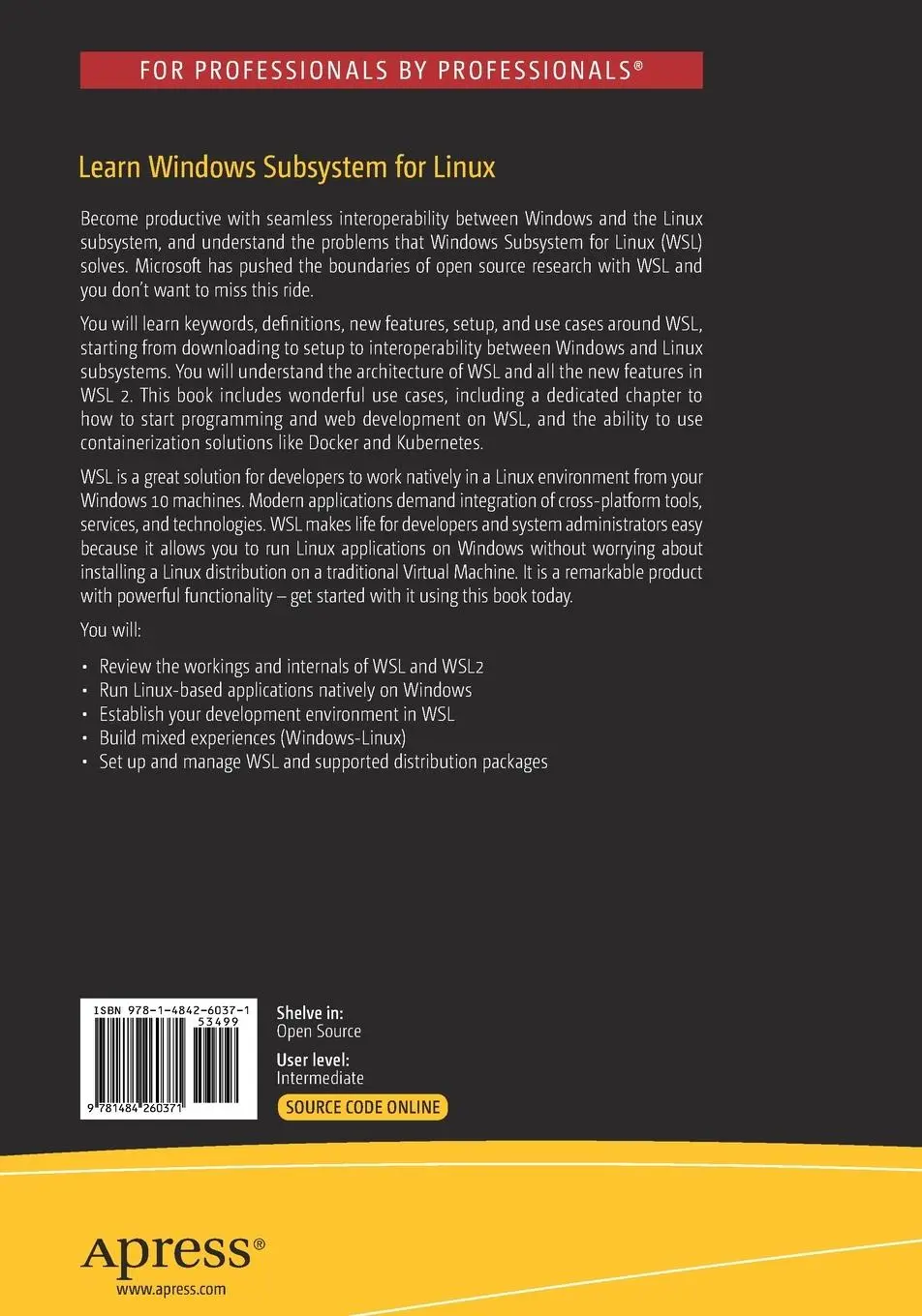 Rückseite: 9781484260371 | Learn Windows Subsystem for Linux | Prateek Singh | Taschenbuch | xi