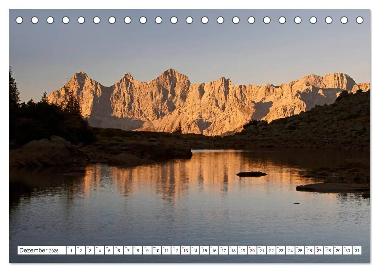 Bild: 9783457880371 | Ennstaler Bergseen in den Schladminger Tauern (Tischkalender 2026...