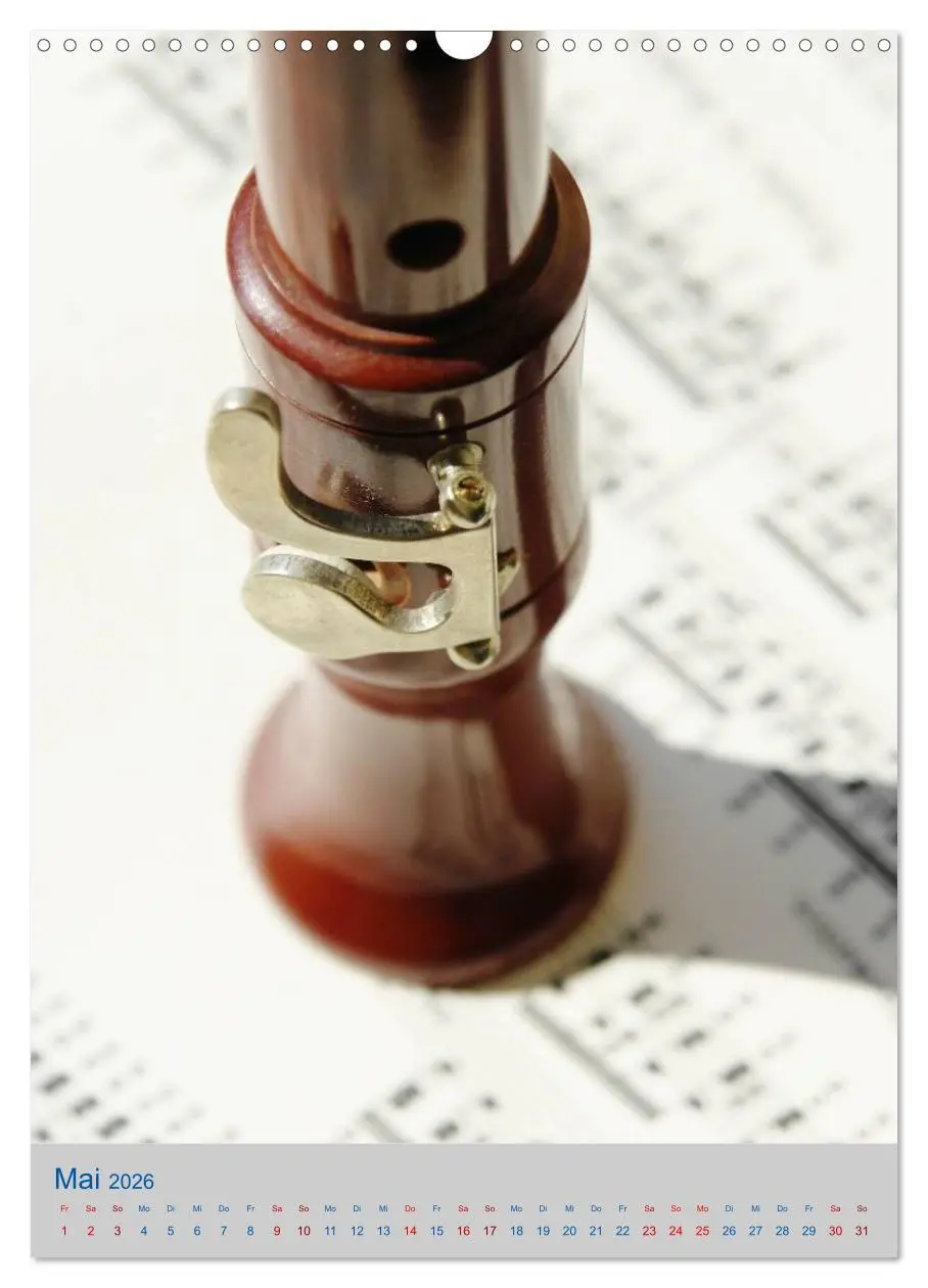 Bild: 9783516420371 | Instrumente - Musikalisch durch das Jahr (Wandkalender 2026 DIN A3...