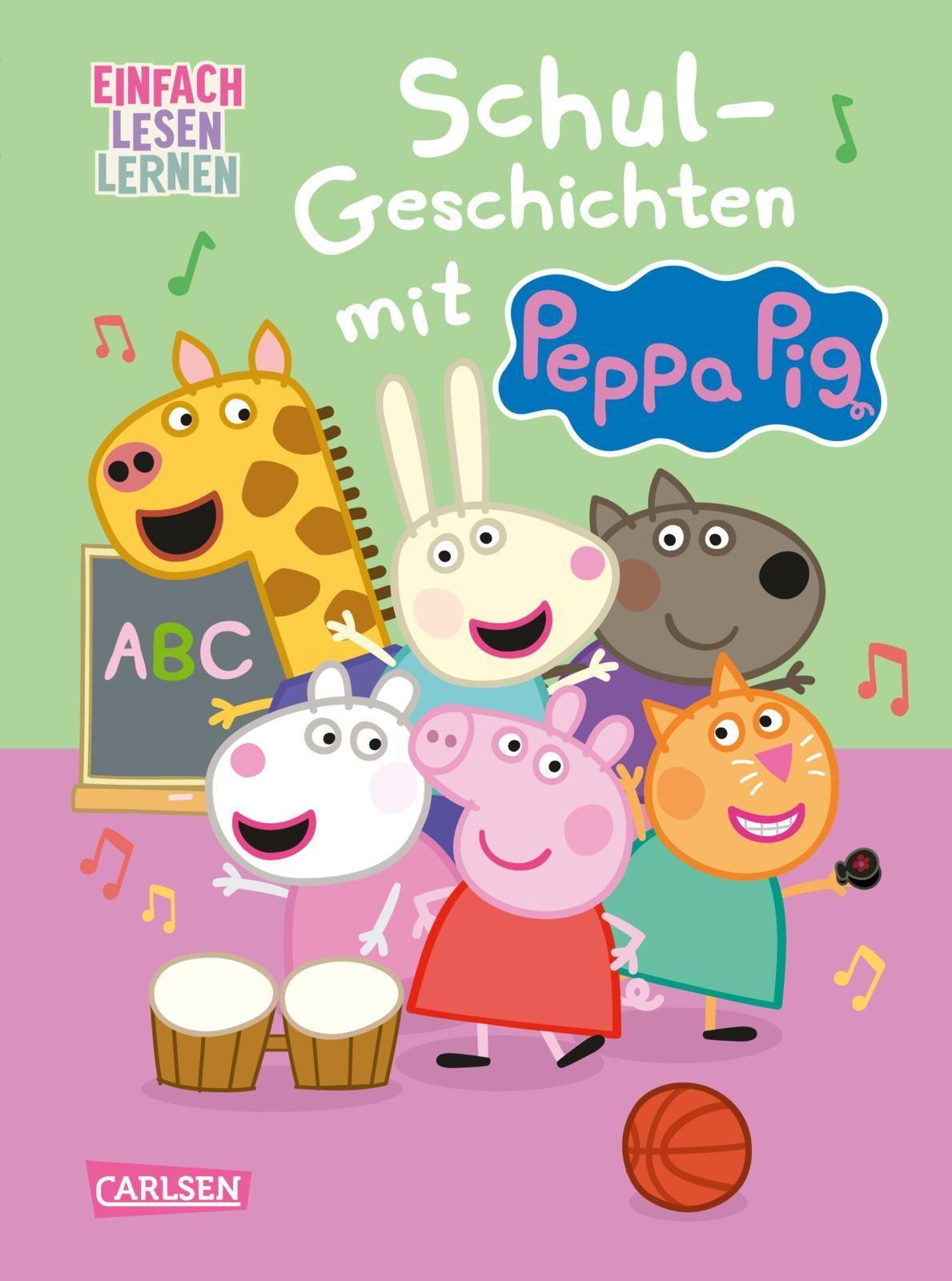 Cover: 9783551690371 | Peppa Wutz: Schul-Geschichten mit Peppa Pig | Hab Spaß mit Peppa!