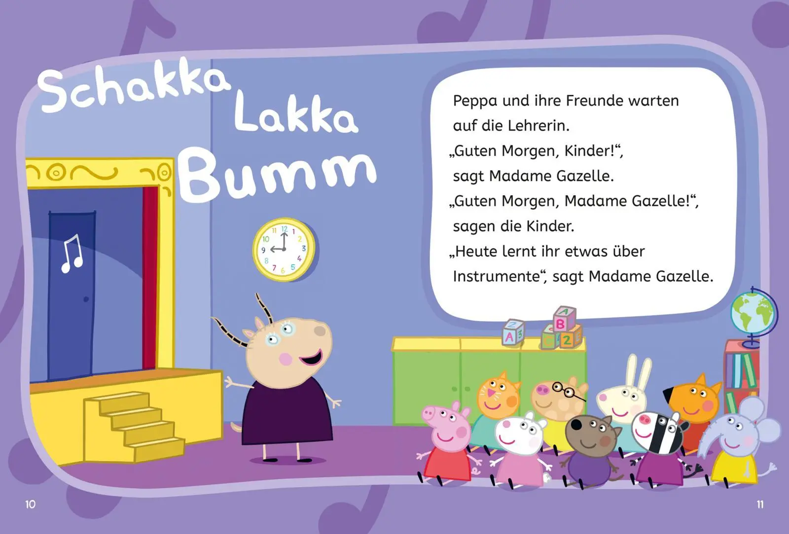 Bild: 9783551690371 | Peppa Wutz: Schul-Geschichten mit Peppa Pig | Hab Spaß mit Peppa!