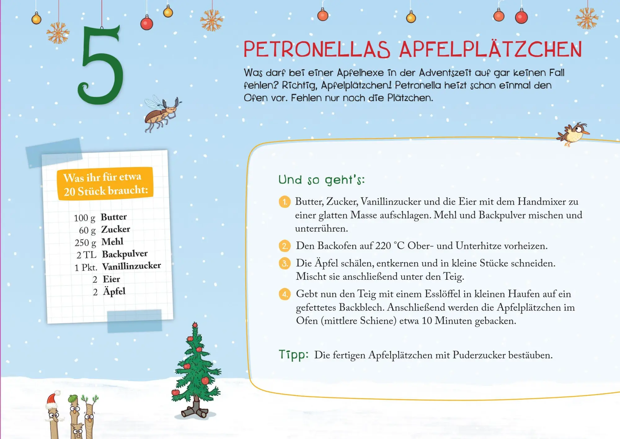 Bild: 9783833910371 | Petronella Apfelmus - Der Hexen-Adventskalender | Sabine Städing