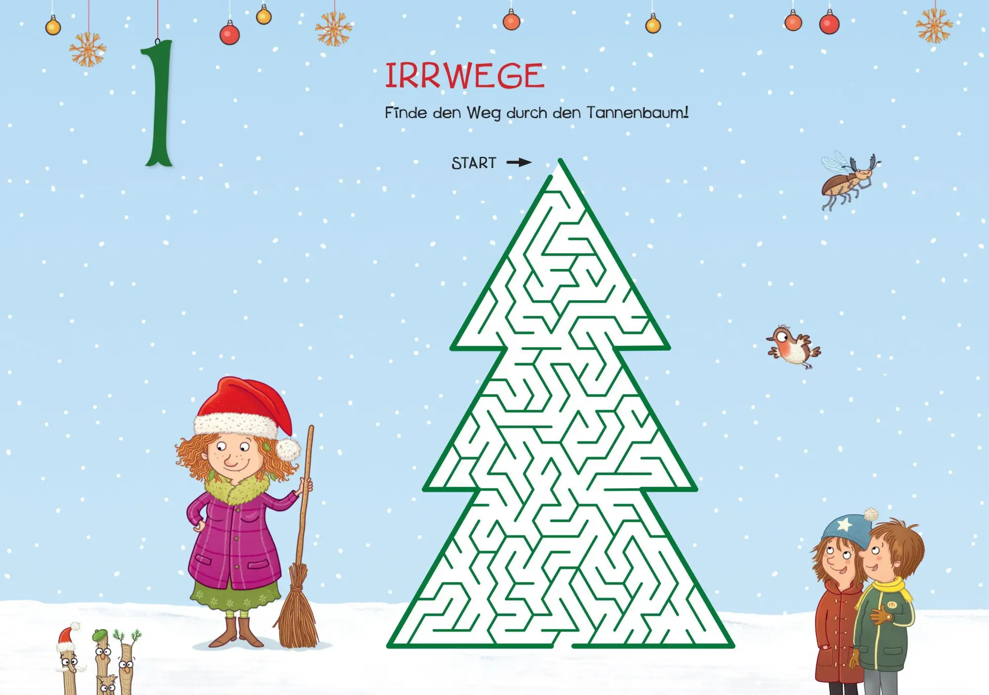 Bild: 9783833910371 | Petronella Apfelmus - Der Hexen-Adventskalender | Sabine Städing