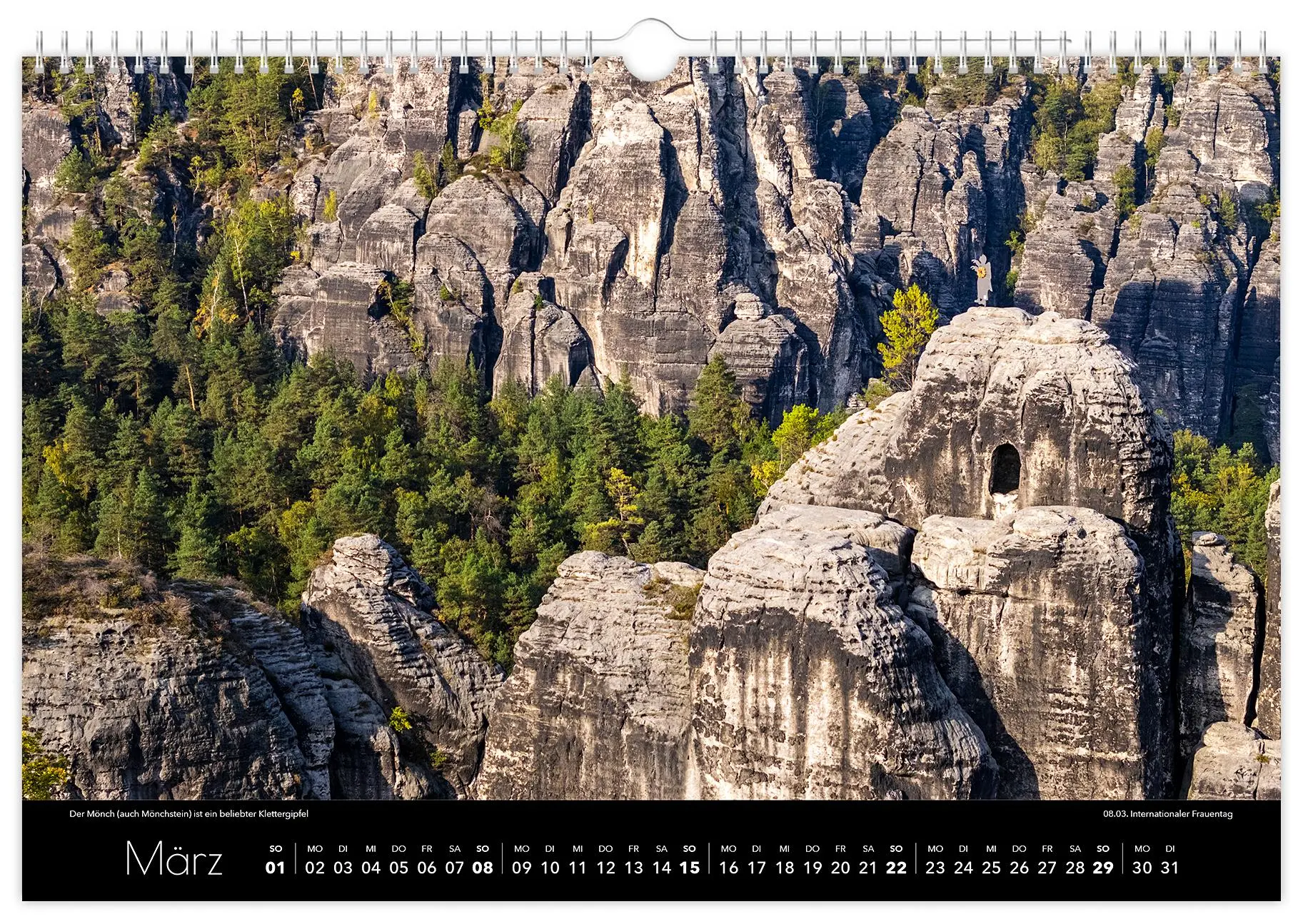 Bild: 9783910680371 | Kalender Sächsische Schweiz Luftaufnahmen 2026 | Peter Schubert | 2026