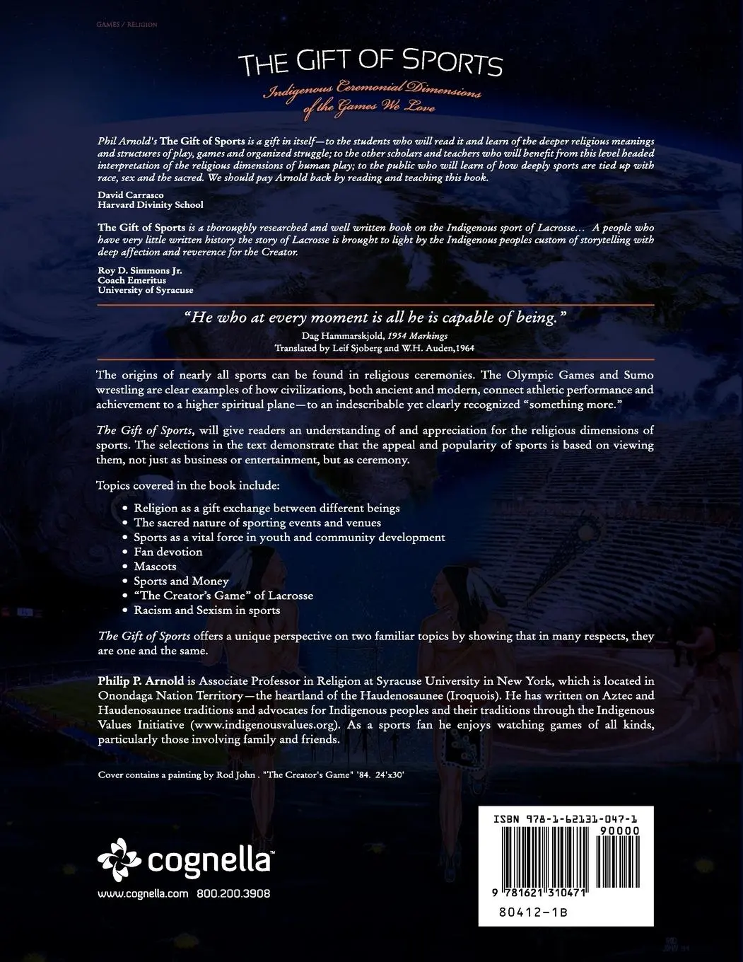 Rückseite: 9781621310471 | The Gift of Sports | Philip P. Arnold | Taschenbuch | Englisch | 2012