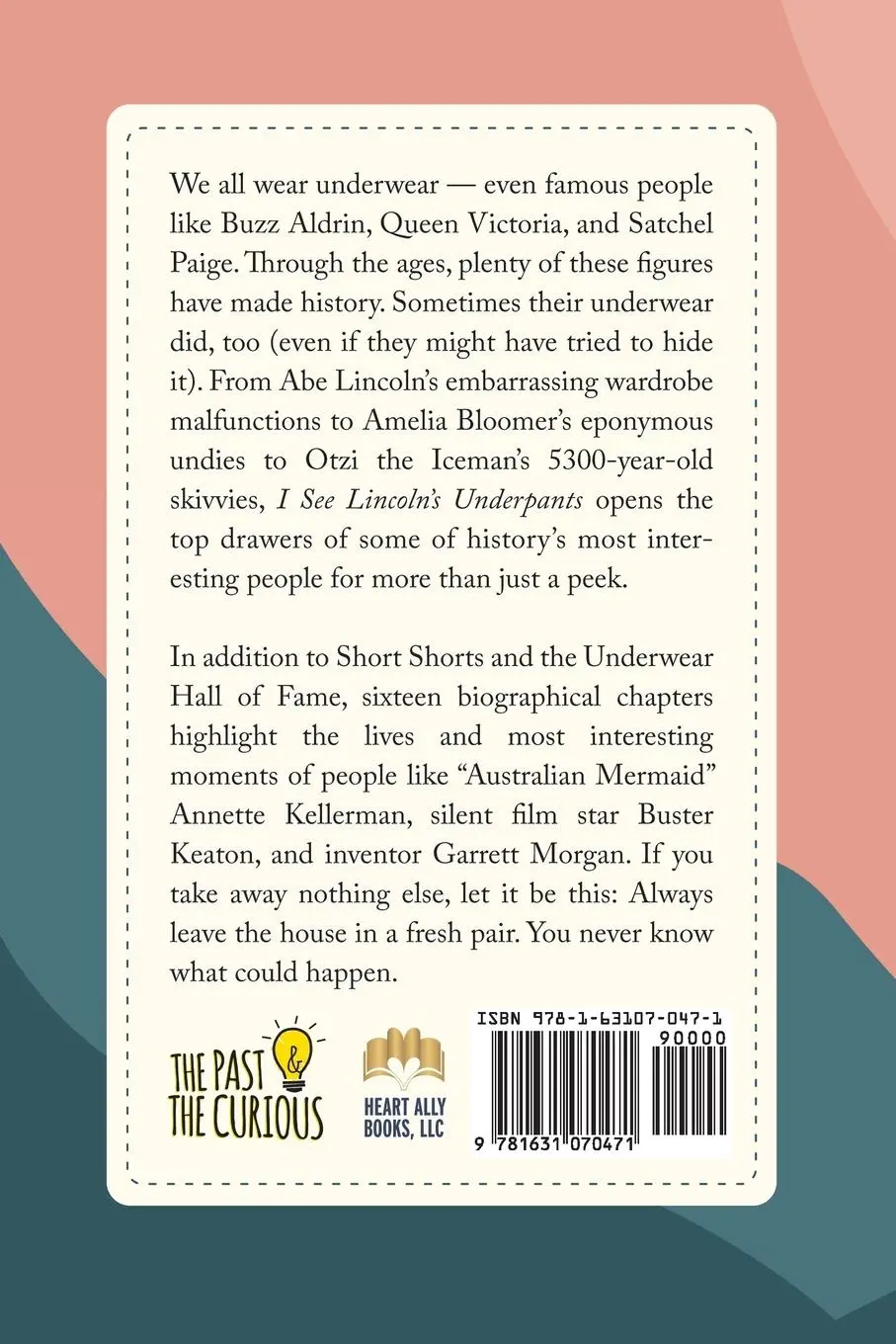 Rückseite: 9781631070471 | I See Lincoln's Underpants | Mick Sullivan | Taschenbuch | Englisch