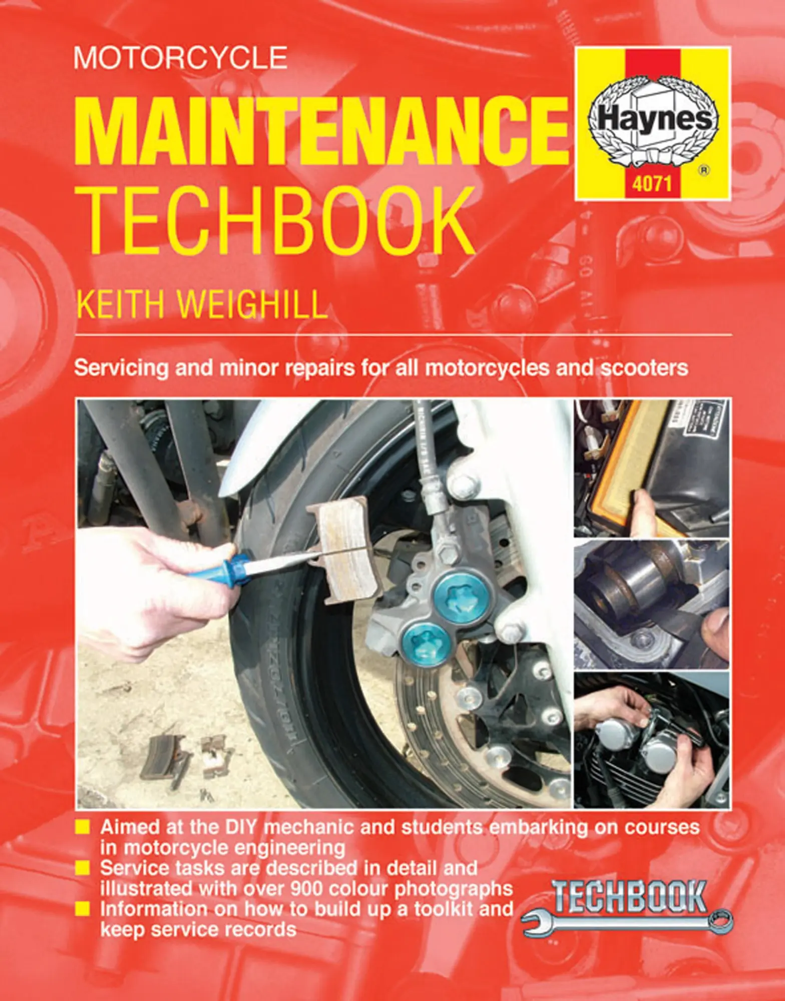 Cover: 9781785210471 | Motorcycle Maintenance Techbook | Keith Weighill | Taschenbuch | 2015