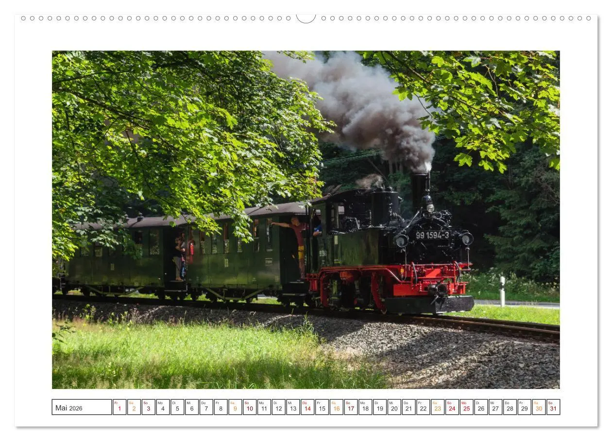 Bild: 9783457490471 | Museumsbahnen auf Tour (Wandkalender 2026 DIN A2 quer), CALVENDO...