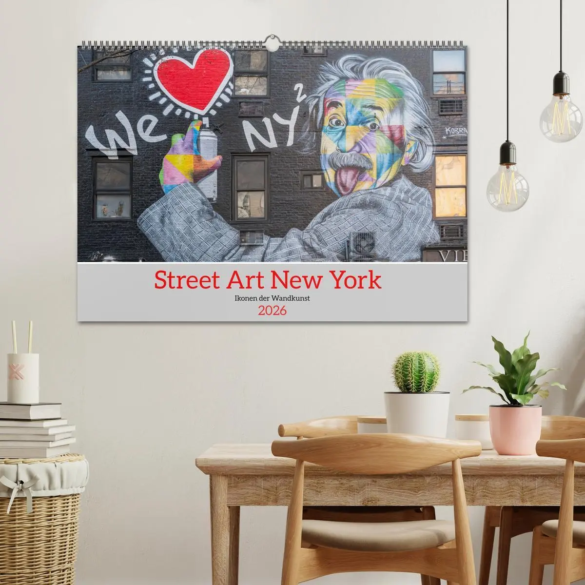 Bild: 9783516650471 | Street Art New York - Ikonen der Wandkunst (Wandkalender 2026 DIN...