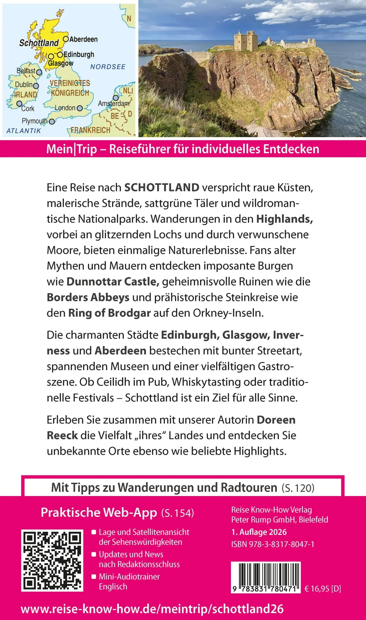 Bild: 9783831780471 | Reise Know-How MeinTrip Schottland | Doreen Reeck | Taschenbuch | 2026
