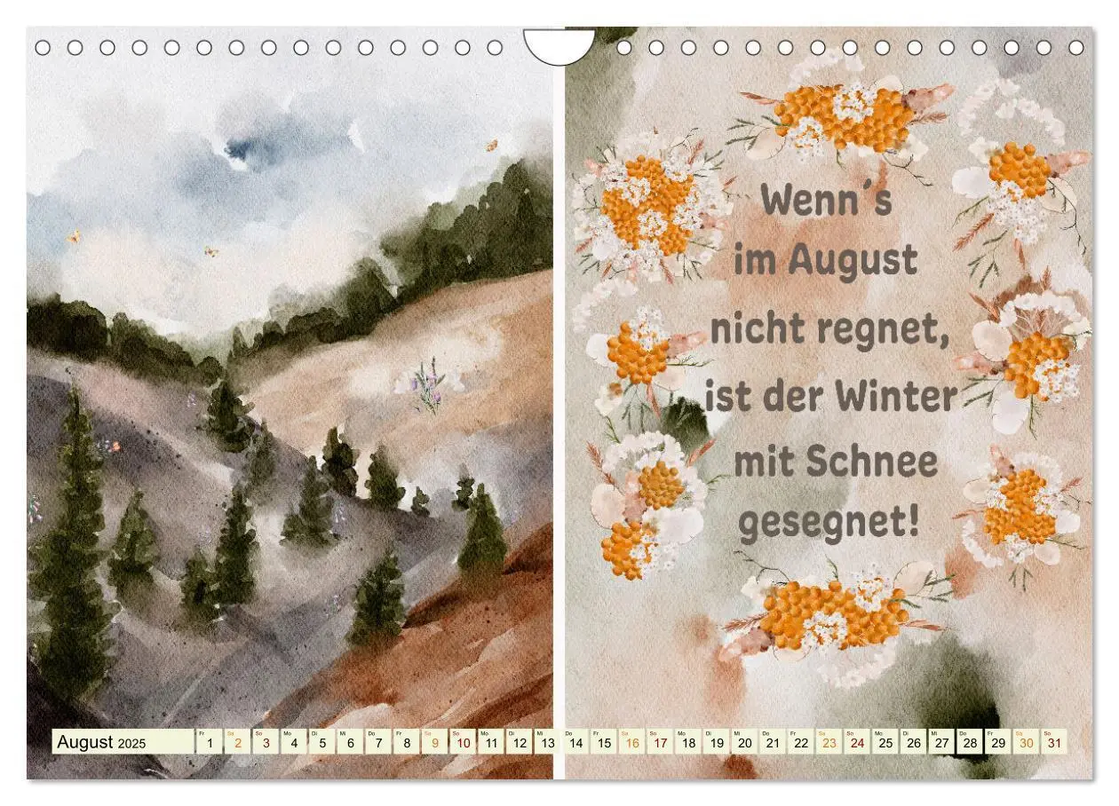 Bild: 9783435080571 | Regeln für das Wetter (Wandkalender 2025 DIN A4 quer), CALVENDO...
