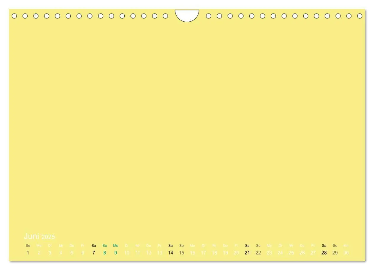 Bild: 9783435770571 | Bastelkalender - Gelb (Wandkalender 2025 DIN A4 quer), CALVENDO...