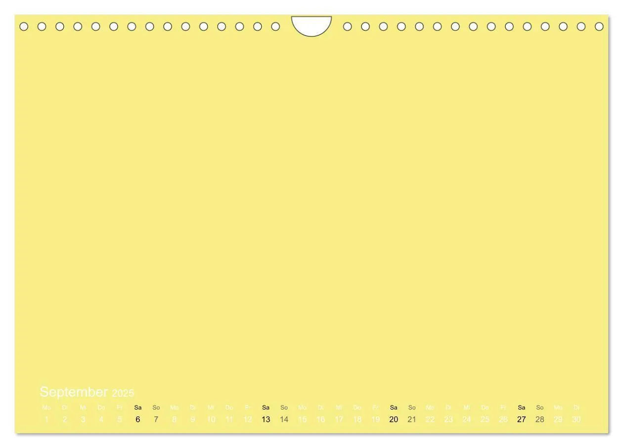 Bild: 9783435770571 | Bastelkalender - Gelb (Wandkalender 2025 DIN A4 quer), CALVENDO...
