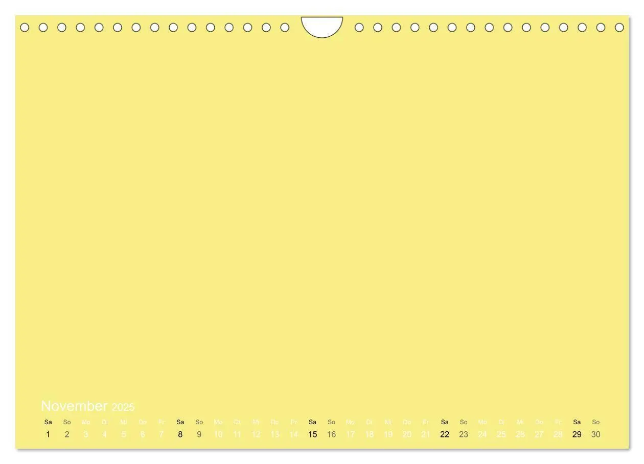Bild: 9783435770571 | Bastelkalender - Gelb (Wandkalender 2025 DIN A4 quer), CALVENDO...