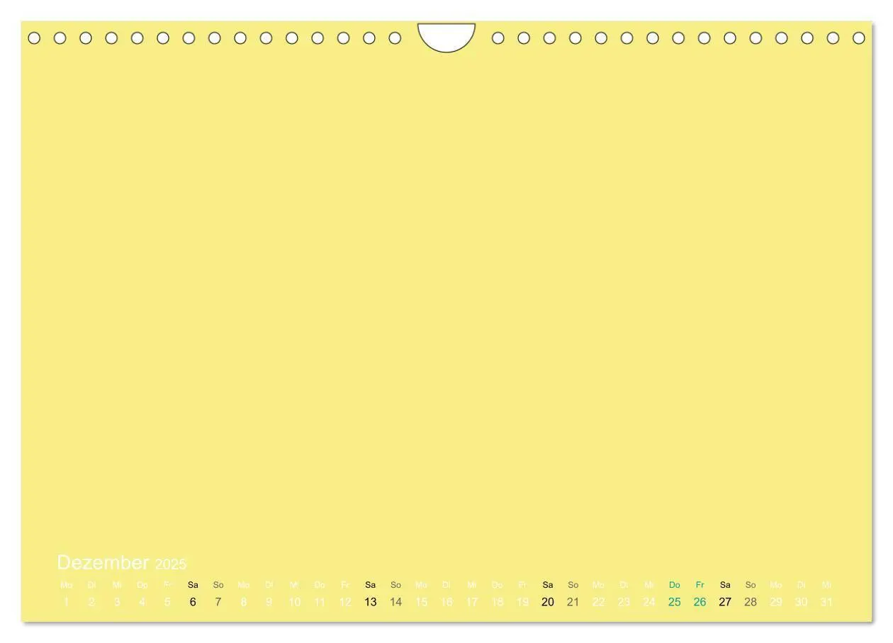 Bild: 9783435770571 | Bastelkalender - Gelb (Wandkalender 2025 DIN A4 quer), CALVENDO...