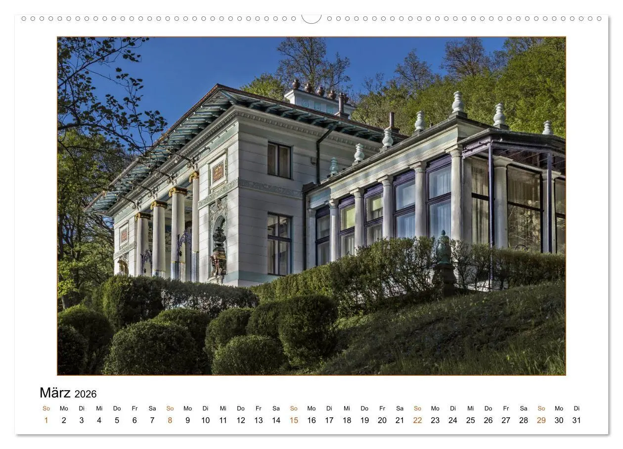 Bild: 9783457930571 | Otto Wagners Wien (Wandkalender 2026 DIN A2 quer), CALVENDO...