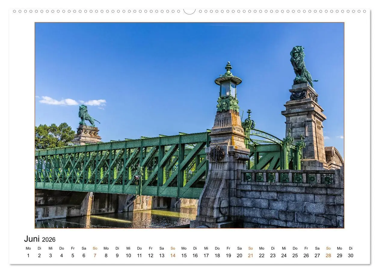 Bild: 9783457930571 | Otto Wagners Wien (Wandkalender 2026 DIN A2 quer), CALVENDO...