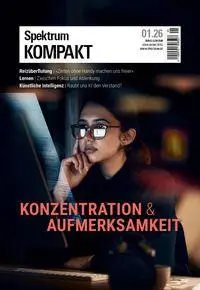 Cover: 9783690410571 | Spektrum Kompakt 1/2026 Konzentration und Aufmerksamkeit | Taschenbuch