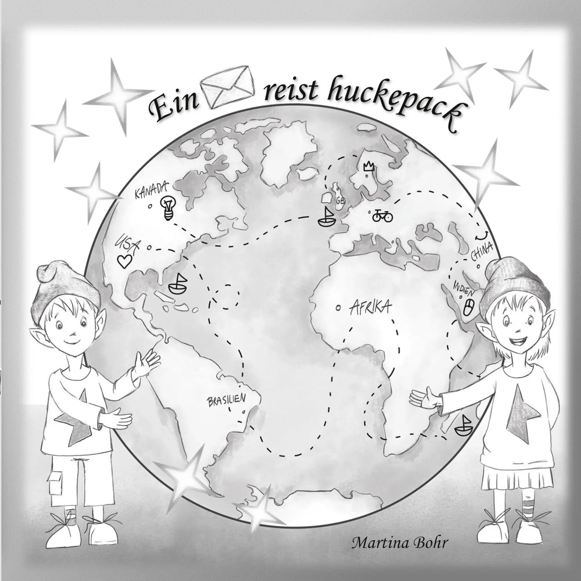 Cover: 9783819200571 | Ein Brief reist Huckepack | Eine Weihnachtsgeschichte | Martina Bohr